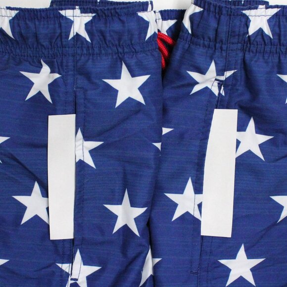 Men's Way To Celebrate XL 40-42 Above The Knee Graphic Patriotic Swim Shorts - Picture 5 of 12